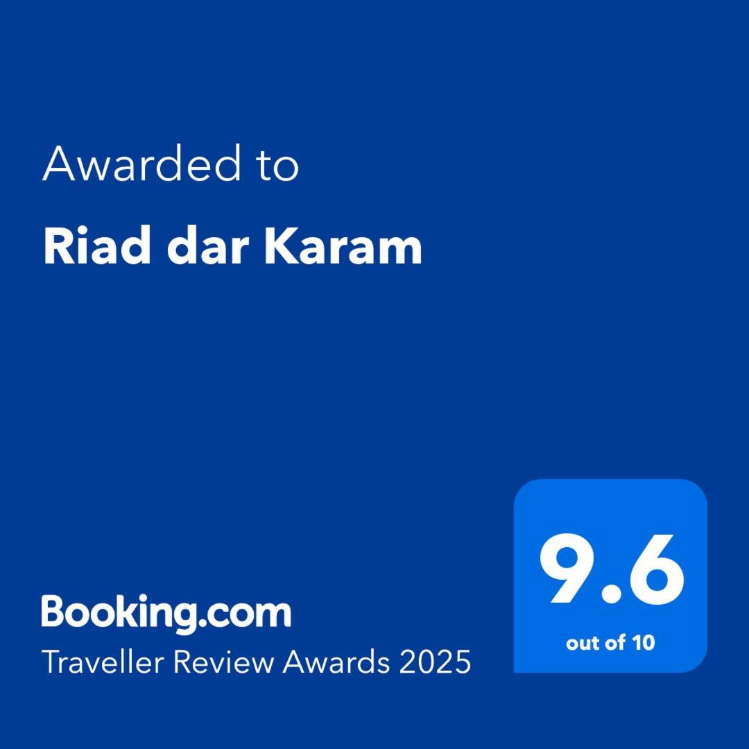 Riad Dar Karam Μαρακές Εξωτερικό φωτογραφία